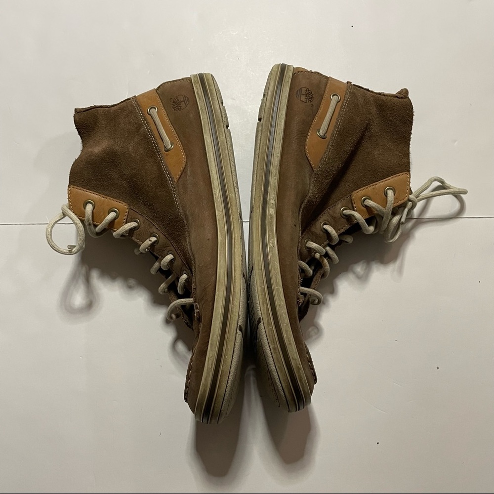 Timberland Earthkeepers Chukka High Top Casual Sneaker Shoes Designer Size 9.5 - Picture 7 of 12